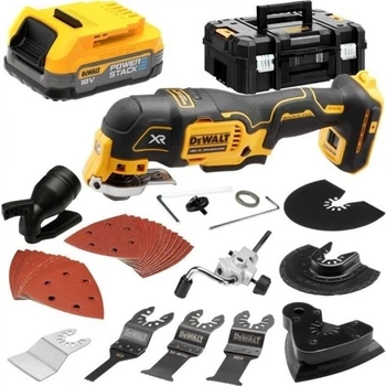 Багатофункціональний інструмент акумуляторний DeWalt POWERSTACK 18 V з акумулятором 1.7 Аг (DCS356E1T-XJ)