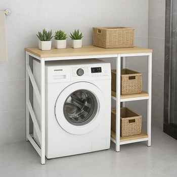 Тумба для стиральной машины в стиле лофт EcoLoft IN-2890