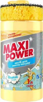 Средство для мытья посуды Maxi Power Банан 1 л (4823098408499)