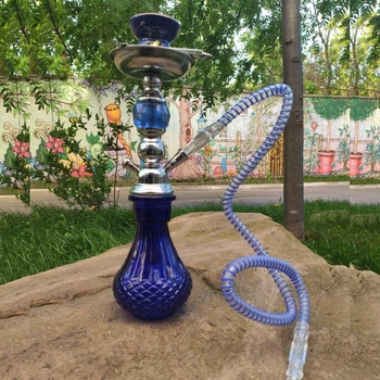 Кальян Hookah Jamil Blue высотой 35 см на 1 персону