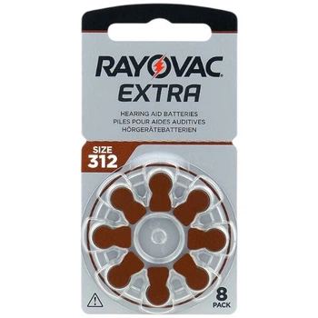 Батарейка Rayovac Extra 312 - 591215
