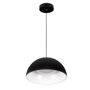 Люстра підвісна світлодіодна LED Levistella 781PL3956 (300) BK+WH чорна + білий