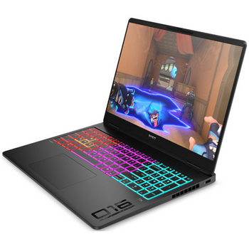 Ігровий ноутбук HP Omen 16-ak0083nn (C57F1EA) AMD Ryzen AI 9 HX 375, 16.0" 2K, 240Гц, 32 ГБ DDR5, SSD 1 ТБ, NVIDIA GeForce RTX 5060 8 ГБ GDDR6, Free DOS, Shadow Black