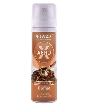 Ароматизатор Novax X Aero Coffee 75 мл аерозольний освіжувач повітря (0714)