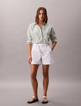 Джинсовые шорты Calvin Klein 28 женские белые