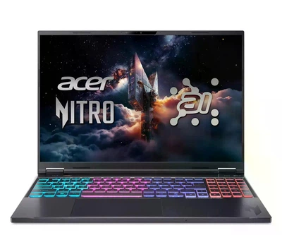 Ноутбук Acer Nitro 16 AI – Ryzen AI 9 365 | 16'' 2560 x 1600 (WQXGA) | 16GB | 1TB | NoOS | RTX 5070Ti (PL)