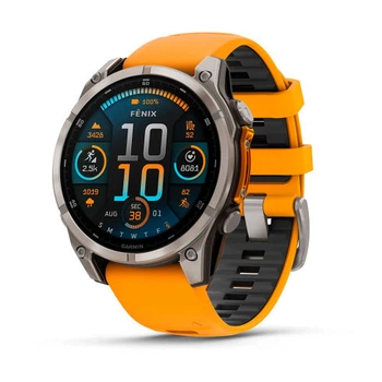 Смарт-годинник Garmin fenix 8 - 47мм, AMOLED Sapphire, Titanium