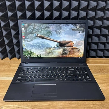 Ноутбук Clevo W54/55SU1 /15.6 FHD(1920x1080) /i7-4712MQ / 8 GB DDR3 /Intel HD Graphics 4600 / SSD 128GB Б/В