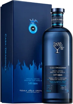 Текіла Casa Dragones Karol G 0.75 л 40% у подарунковій упаковці (850064987003)