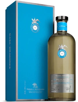 Текіла Casa Dragones Reposado 0.75 л 40% у подарунковій упаковці (850005002215)