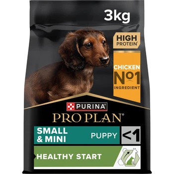 Сухой корм Purina PRO PLAN Small & Mini Puppy <1 Healthy Start для щенков мелких пород, с курицей 3 кг (7613035114340)