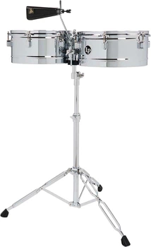 Тімбалес з ковбелом Latin Percussion Aspire LPA256 13"/14" Chrome (RG-LP818000)