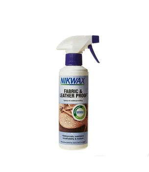 Пропитка для обуви Nikwax Fabric and Leather Spray 300ml водоотталкивающая на водной основе (794P12)