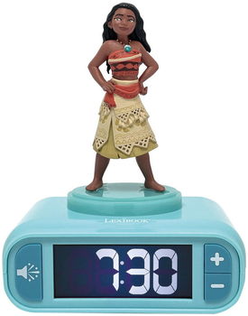 3D budzik‑lampka Lexibook Disney Moana (3380743111018)