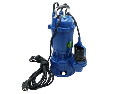 Дренажно-фекальный насос toНасоси WQD10-8-0.75kW, 750 Вт, 150 л/мин, корпус из чугуна, кабель 7м (ТР-00027741)