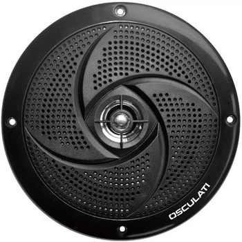 Колонки водонепроницаемые 4″ сверхплоские 20+20 Вт чёрный Osculati RMS 10+10 Вт АЧХ 90 Гц ~ 18 кГц (29.742.02)