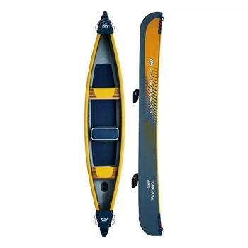 Надувной каяк Aqua Marina Air-C 15′8″ трехместный цвет черный максимальная грузоподъемность 260 кг (701016ALP (Air-C)