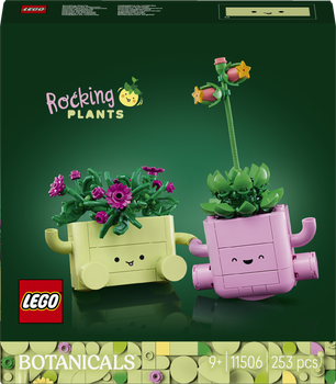 Zestaw klocków LEGO Botanicals Bujające się roślinki 253 elementy (11506)