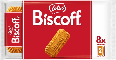 Упаковка печенья Lotus Biscoff Карамелизированное 124 г 2 шт х 8 пачек (5410126006339)