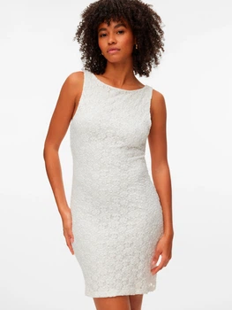 Сукня коротка літня жіноча Vero Moda 10344334 S Snow White (5715871634920)