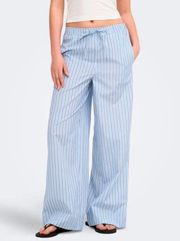 Штани жіночі ONLY 15371700 L Chambray Blue (5715906747748)