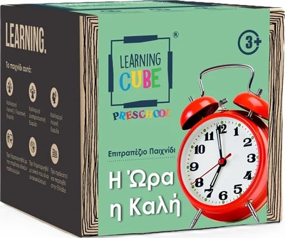 Настільна гра K-Toyz Learning Cube Learning Time (грецька версія) (5214001024209)