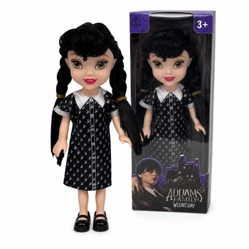 Игрушка кукла Уэнсдей 15 см - фигурка Wednesday Addams для детей и подарка (1009882)