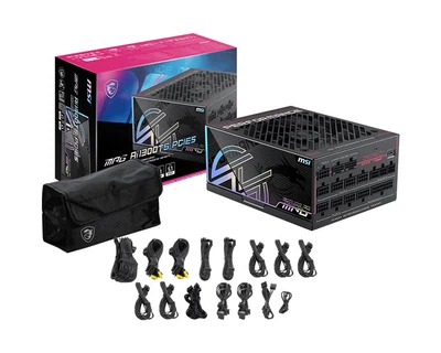 Блок питания 1300W MSI MPG Ai1300TS PCIE5