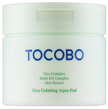Диски для обличчя Tocobo Cica Calming Aqua Заспокійливі 60 шт (8809835061079)