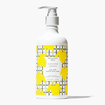 Гель для душу Beekman 1802 Sunshine Lemon Goat Milk Hand & Body Wash 370 мл