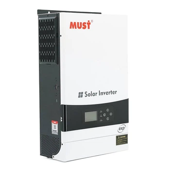 Гібридний інвертор MUST PH19-6048EXP, 6000W, 48V, струм заряду 1-60А, 160-275V, MPPT (80А, 450 Vdc), 490х300х150 (UG-46602)