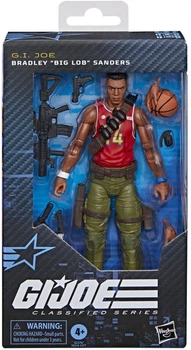 Ігровий набір Hasbro Classified Series G.I. Joe Bradley Big Lob Sanders 15 см G2276 (5010996361417)