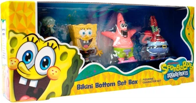Zestaw figurek Comansi Sponge Bob Bikini Bottom 9 cm 4 szt (8412906980880)