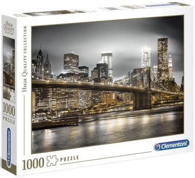Пазл Clementoni New York Skyline 1000 елементів 39366 (8005125393664)