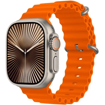 Смарт-годинник Smart Watch HK11 ULTRA 3 AMOLED 49mm [2 ремінці Trail Loop та Ocean Band у комплекті] HK11U3-SO