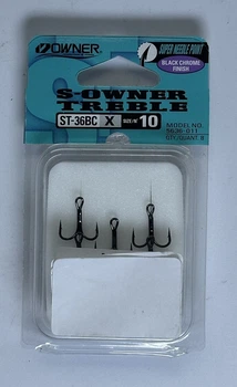 Тройник Owner X 5636-011 №10 Black Chrome Япония, T-5636-011-10