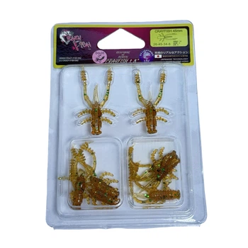 Приманка Crazy Fish Crayfish 1.8" 26-45-34-6 кальмар упак (8шт),26-45-34-6