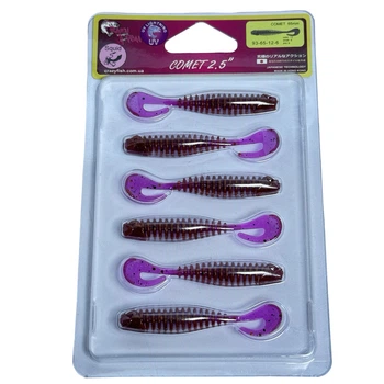 Приманка Crazy Fish Comet 2.5" 93-65-12-6 кальмар,93-65-12-6
