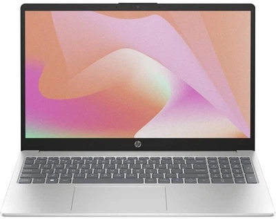Ноутбук HP 15.6" 15-fd0235ua (FHD IPS) /Intel U5-120U /16GB /SSD 512GB /UMA /DOS /сріблястий
