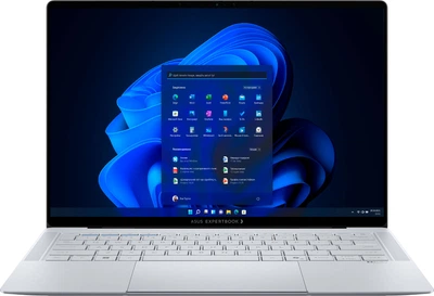 Ноутбук ASUS ExpertBook Ultra B9406CAA-TH1339X (90NX09J1-M01JC0) Morn Grey + фірмовий чохол / 14" OLED WQXGA+ 120 Гц Multi-touch / Intel Core Ultra 7 356H / RAM 32 ГБ / SSD 1 ТБ
