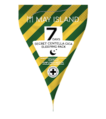 Маска нічна заспокійлива з високим вмістом центели May Island 7 Days Secret Centella Cica Sleeping Pack 5ml 1шт * 5ml
