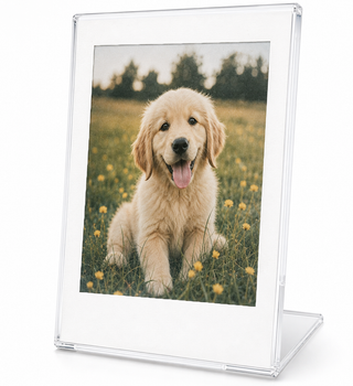 Фоторамка для Fujifilm Instax mini, Canon Zink, Polaroid Go фотографий прозрачная