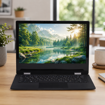 Ноутбук-планшет 11.6" Medion (Lenovo Group) Akoya E2292 | Чотириядерний Intel | RAM DDR4 4 ГБ | SSD 128 ГБ | Intel Graphics | АКБ до 8 годин | Металевий корпус | Сенсорний екран | Win10 б/в (5120)
