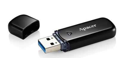 USB флеш накопичувач Apacer USB3.2 256GB AH355 Black (AP256GAH355B-1) 327523