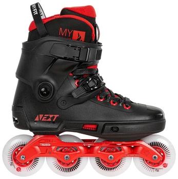 Фріскейт ролики POWERSLIDE ( 908370 ) Next Black Red 80 2023 (44,0-45,0)