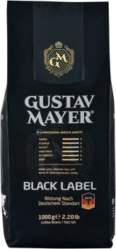Кофе в зернах Gustav Mayer Black Label 1 кг (4820287550687)