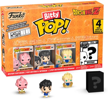 Набор фигурок Funko Bitty Pop! Dragon Ball Z Gohan 2.5 см 4 шт FK73025 (889698730259)