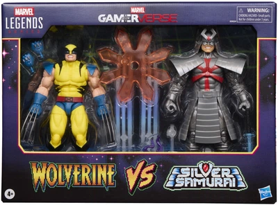 Набор фигурок Hasbro Marvel Legends Wolverine and Silver Samurai Gameverse 15 см 2 шт G06245L00 (5010996320490)