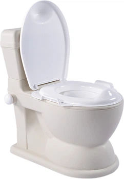 Nocnik dziecięcy edukacyjny Dolu XL 7562 bezowy 45x40x28 cm (8690089075628)