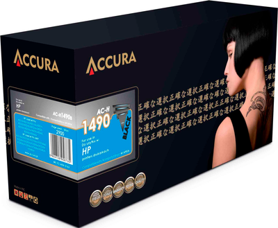 Тонер-картридж Accura для HP 149A W1490A з чіпом Black (AC-H1490B)